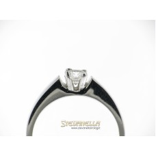 Chimento anello solitario oro bianco e diamante ct.0,40 Sim Ref. 81680753